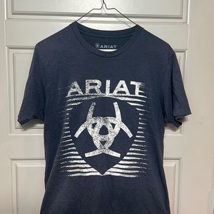 Blue ariat shirt